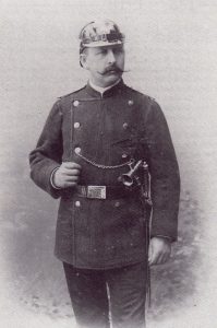 Eduard von Hein, Mitbegründer der Freiwilligen Feuerwehr und Wehrführer 1887-1896